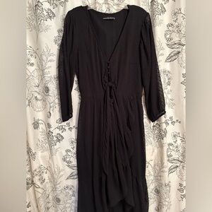 Abercrombie & Fitch Black Long Sleeve Dress
